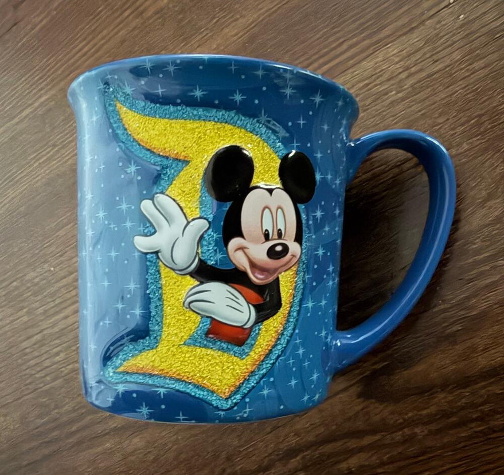 Disneyland Resort 3D Glitter Mug “Where Dreams Come True”